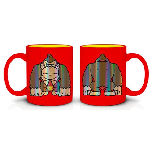 Donkey Kong Foil Print Coffee Mug